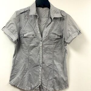 Short Sleeve Button Up